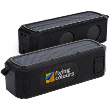 9W Solar Waterproof Bluetooth® Speaker / Power Bank