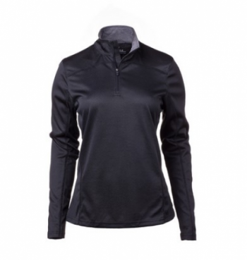 Ladies Cerrado Quarter Zip Wicking Shirt