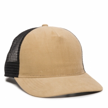 Structured Corduroy Mesh Back