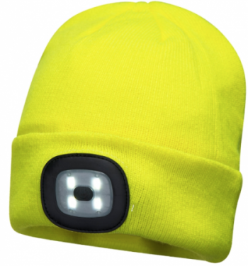 Beanie LED Head Light USB Rechargeable