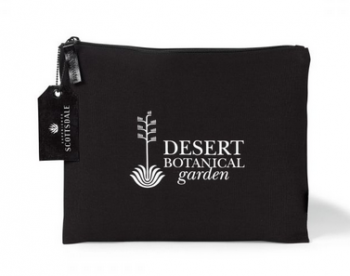 Avery Large Cotton Zippered Pouch