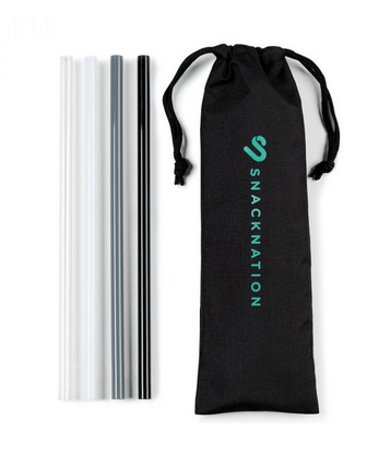 Aviana™ Juniper Reusable Tritan Straw Set