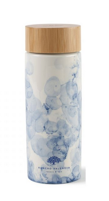 Celeste Bamboo Ceramic Bottle - 10 Oz.