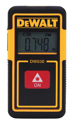 DEWALT 30FT LASER DISTANCE MEASURER