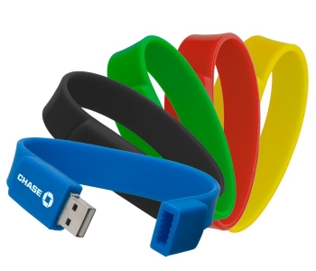 Sportie USB 2.0 Drive Silicone Bracelet