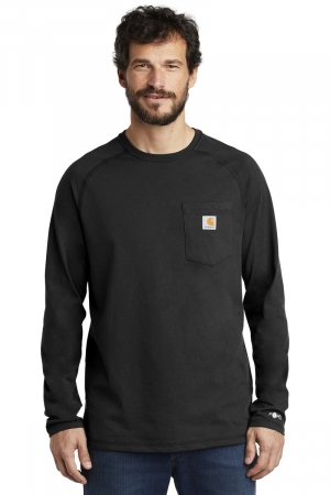 Carhartt Force® Men's Cotton Delmont Long Sleeve T-Shirt