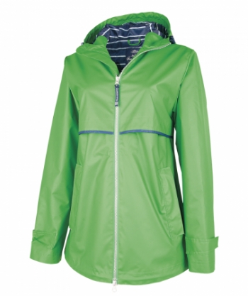 WOMEN'S NEW ENGLANDER® RAIN JACKET WITH PRINT LINING