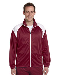Harriton Men's Tricot Track Jacket