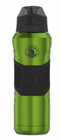 24 Oz. Under Armour® Dominate Stainless Steel Water Bottle (Hyper Green)