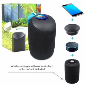 Echo Dot Wireless Bluetooth Speaker & Charger