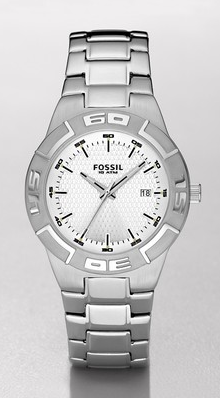 Men's Stainless Steel Classic Sport Watch w/ Silver Dial
