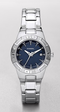 Fossil ladies best sale stainless steel watch