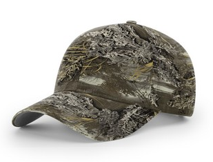 Structured Camo Strapback Cap