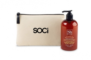 Soapbox® Healthy Hands Gift Set - Natural-Citrus & Peach Rose