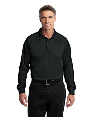 CornerStone® Select Snag-Proof Long Sleeve Tactical Polo Shirt