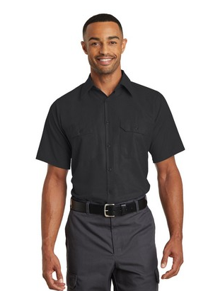 Red Kap® Short Sleeve Solid Ripstop Shirt