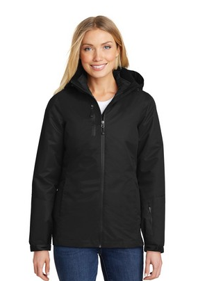 Port Authority® Ladies' Vortex Waterproof 3-in-1 Jacket