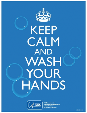 CDC approved Stock Posters | Hand washing series (8.5x11)
