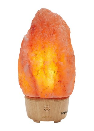 iHome Zenergy Himalayan Salt Lamp With Sound Therapy