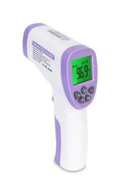 Non-Contact Infrared Thermometer - White