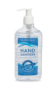 10.2 Oz. Hand Sanitizer with Pump - Clear