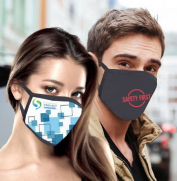 Full Color Sublimation Cotton Face Mask