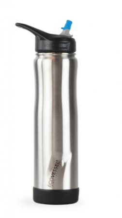 THE SUMMIT - STAINLESS STEEL INSULATED STRAW WATER BOTTLE - 24OZ