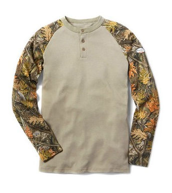 Rasco® FR Two Toned Henley T-Shirt