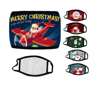 Digital Printing Mask For Christmas Theme