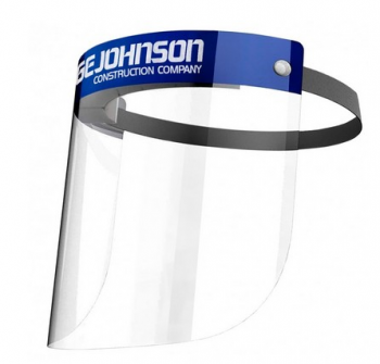Plastic Face Shield With Anti-Fogging Protective Coating