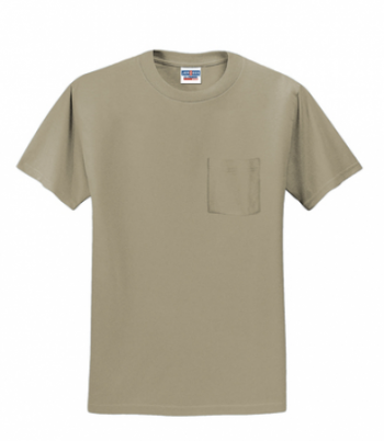 JERZEES® - Dri-Power® Active 50/50 Cotton/Poly Pocket T-Shirt