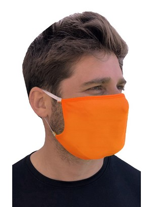 HiVis 2-Ply Face Mask - 50 pcs Pack