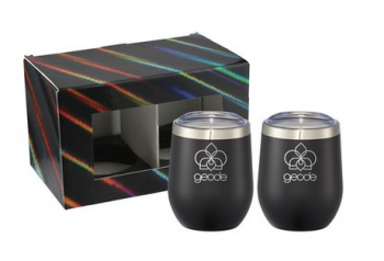 Corzo Cup 12oz 2 in 1 Gift Set