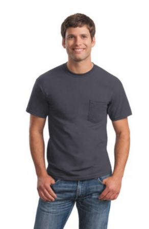 Gildan® Men's Ultra Cotton® 100% Cotton T-Shirt w/Pocket