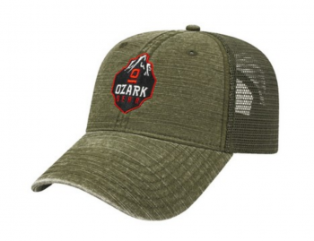 Enzyme Washed Slub Cotton Mesh Back Cap