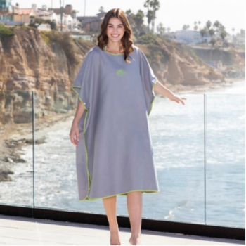 Quick Dry Hooded Beach Poncho