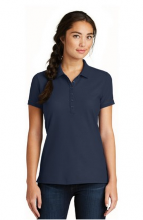 New Era® Ladies' Venue Home Plate Polo Shirt