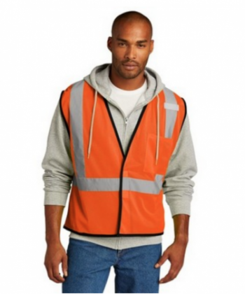 CornerStone ® ANSI 107 Class 2 Economy Mesh One-Pocket Vest