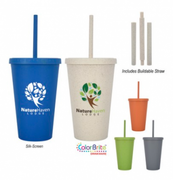 16 OZ. NEWPORT HARVEST TRAVEL TUMBLER