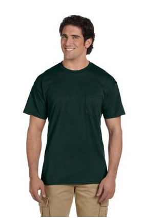 Gildan Adult 5.5 oz., 50/50 Pocket T-Shirt