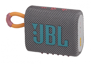 GO 3 Waterproof Portable Bluetooth Speaker, Gray