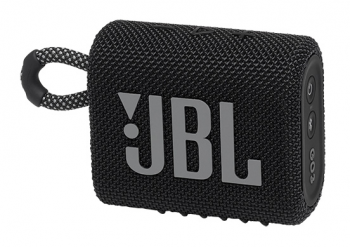 GO 3 Waterproof Portable Bluetooth Speaker, Black