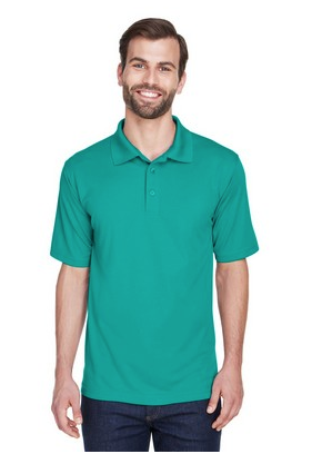 ULTRACLUB Men's Cool & Dry Mesh Piqué Polo