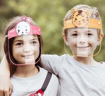Custom Cute small Face shield for kids