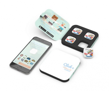 Click+: Smart remote with app (Quad Pack)