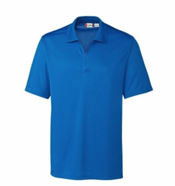 Clique® Men's Malmo Snag-Proof Zip-Placket Polo
