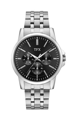 TFX by Bulova Men's Sport Bracelet Watch w/Black Dial