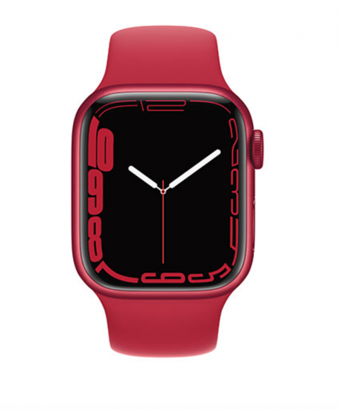 S7 Watch 41mm GPS Red Alum Case w/ Red Sport Band – Carder