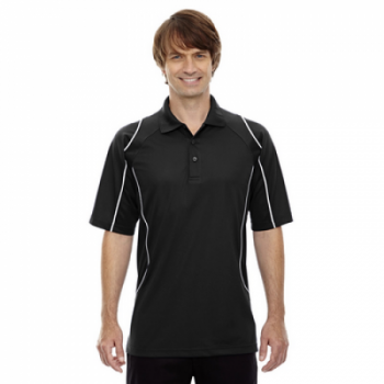 EXTREME Men's Eperformance Velocity Snag Protection Colorblock Polo with Piping
