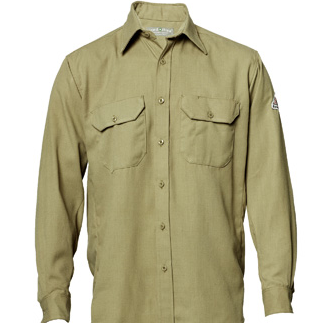 Insect Repellent Men's 5.8 oz. Tecasafe® FR Uniform Shirt